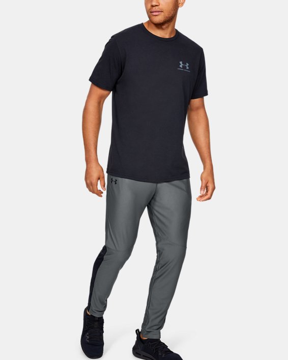 Men's UA Twister Pants, Gray, pdpMainDesktop image number 2